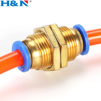 Tuyau en polyuréthane raccords pneumatiques, à prise rapide, à mettre dans la plaque, connecteur droit PM 4/6/8/10/12mm