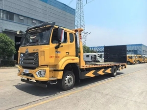 Camion de dépannage lourd Sinotruk HOWO 15 tonnes avec plateau et remorque pour le dépannage de véhicules lourds à vendre - Product Image 5