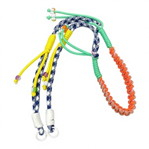 Sangle de téléphone universelle en paracorde tressée à la main avec perles, bandoulière mode pour femme - Product Image 5