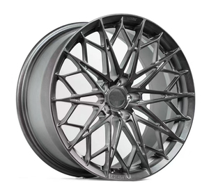 Ruedas de Aleación de Aluminio Forjado HRW PROJECT Hyper Black FF10 de 15-22 Pulgadas, 5x114.3/112/120, Offset de 25 mm, Diseño Cóncavo - Product Image 4