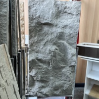 Pierre PU imperméable pour projets : Panneaux muraux ignifuges en faux pierre certifiés CE, installation facile, coût unitaire compétitif