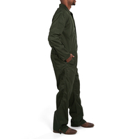 Combinaison ignifuge en coton OEM pour hommes, manches longues, vêtements de travail FR, antistatique, certifiée CIQ, design de haute qualité, fermeture éclair