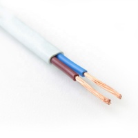 2-adriges 2x2,5/4/6mm² 300/300V RVVB H03VVH2-F Flaches PVC Flexibles Kupfer-Elektrokabel