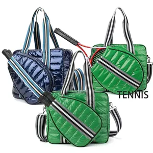 Vente en gros de sacs à main pour femmes sac à bandoulière pour femmes sac à bandoulière sport mode tendance matelassé sac fourre-tout tennis pickleball de voyage