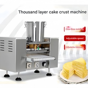 Machine automatique à pâtisserie mille-feuilles, machine commerciale à faire des crêpes aux œufs pour boulangerie - Product Image 4
