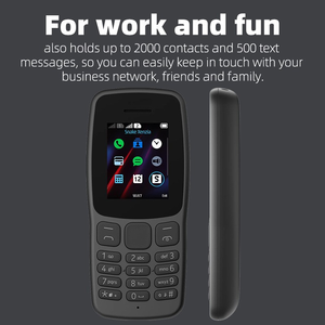 Teléfono Móvil con Teclado, Doble SIM 2G GSM, Sin Cámara, de 1.77 Pulgadas, para Estudiantes Mayores, Venta al Por Mayor OEM, Suministro de Fábrica - Product Image 5