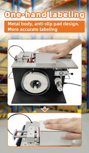Máquina Automática para Sellar Cajas con Aplicador de Etiquetas para Cajas F601, Máquina Etiquetadora de Esquinas, Aplicador Automático de Etiquetas para Cajas - Product Image 2