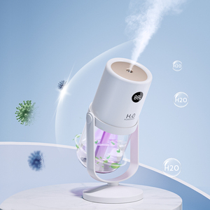 เครื่องฟอกอากาศแบบตั้งโต๊ะ<span class=keywords><strong>พ</strong></span>กพาและเครื่องเ<span class=keywords><strong>พ</strong></span>ิ่<span class=keywords><strong>ม</strong></span>ความชื้นในอากาศ <span class=keywords><strong>2</strong></span> in 1 <span class=keywords><strong>พ</strong></span>ร้อมแ<span class=keywords><strong>ส</strong></span>ง UV ฉีดพ่นละอองน้ำเย็น<span class=keywords><strong>ส</strong></span>ำหรับบ้าน แบตเตอรี่แบบชาร์จได้ 1200mAh - Product Image 2