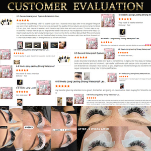 Keo dán mi giữ lâu 6-8 tuần, chống nước mạnh, độ ẩm thấp, chuyên nghiệp, cao cấp, nhập khẩu từ Hàn Quốc - Product Image 6