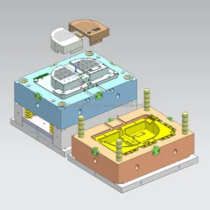 Professional Custom ABS+PC Injection Molded Plastic Parts