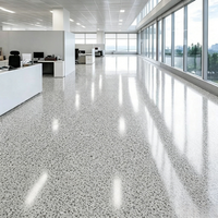 Revêtement de sol époxy effet marbre brillant certifié CE RoCH, imperméable, autonivelant, peinture de sol époxy à sable coloré