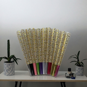 Tùy chỉnh màu nâu chưa tẩy trắng hình nón giấy cuộn trong kho 109 Mét giấy cán dùng một lần nguyên cán giấy tờ - Product Image 5