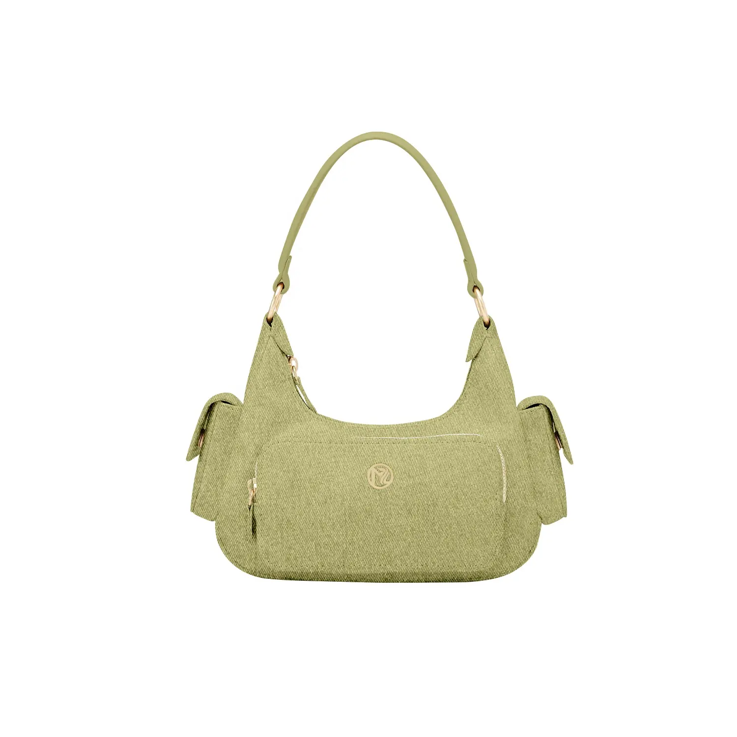 Bolso cruzado de mezclilla de diseño único para mujer, bolso de hombro, bolso de mano, logotipo de aduana