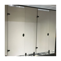 Système de cloisons de toilettes en panneaux alvéolaires phénoliques HPL imperméables et ignifuges