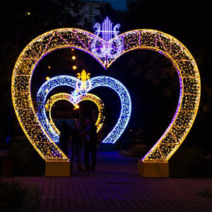 Luz de arco LED IP65 personalizada para interiores y exteriores, iluminación en tiras para decoraciones navideñas y de múltiples festividades. - Product Image 1