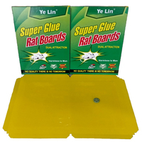 Piège à souris collant jetable Ye Lin YL-B-6, anti-fourmis et souris, avec parfum d'arachide, pour usage domestique