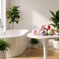 Bombas de Baño Personalizadas, Orgánicas, Premium, Formulaciones para el Cuidado de la Piel, para Programas de Hospitalidad en Retiros de Selva Tropical