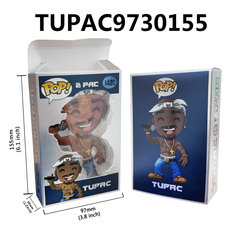 3.5g Pop 2PAC Tupac Doll Figure Collectible Custom Bags