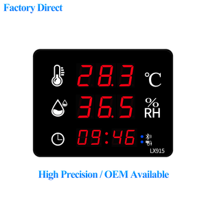 Termohigrómetro Digital con Bluetooth, Calibración Automática de Hora, Alarma de Brillo Ajustable, Herramienta de Monitoreo de Temperatura y Humedad para el Hogar, OEM - Product Image 1