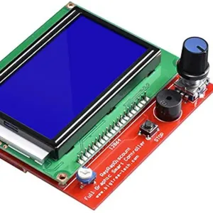 AIsmartlink Impresora 3D Reprap Controlador inteligente 12864LCD Pantalla Placa de controlador inteligente Impresora 3D RAMPAS 1,4 Reprap para Arduino