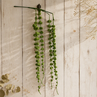 B-1421 Groothandel Populaire Huis- en Hoteldecoratie Kunstbloemen Ranken Groene Planten Liefdes Tranen Handgemaakt Valentijnsdag