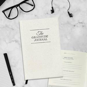 Custom English <b>Notepad</b> Diary Check-in Schedule Linen Cover <b>A5</b> 100gsm Paper 100 Sheets Printed Thanksgiving Plan Gift - Product Image 2