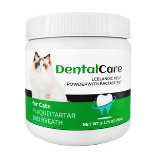 مسحوق أسنان حديث للحيوانات الأليفة OEM/ODM، مكمل للعناية بالفم يساعد على تنظيف الأسنان وإزالة البلاك للقطط والكلاب - Product Image 2