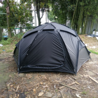 Conception de tente en coquille d'oeuf et bloc CZX-599 durable tente en croûte pliable pour 6 ~ 8 personnes pour les familles et les amis