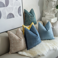 Célèbre marque lumière luxe Design abstrait taie d'oreiller coussin pour la décoration intérieure extérieure sur lit et canapé livraison directe