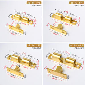 Tope de Puerta de Aleación de Zinc GQK, Amortiguadores de Cierre, Duraderos, Fácil Instalación, Color Personalizado para Bebés, Niños, Muebles, Baño - Product Image 3