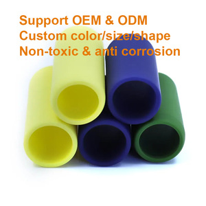 Color Size Shape <strong>Customized</strong> Silicone Molded Parts <strong>Silicon</strong> Sleeve Non-toxic Stretching Resistant <strong>Soft</strong> Silicone Sleeve Case - Product Image 5