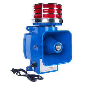 Sirena de bocina de fuego industrial de alto decibelio de 220V, sistema de alarma de uso <span class=keywords><strong>audible</strong></span> y <span class=keywords><strong>visual</strong></span> para exteriores - Product Image 5