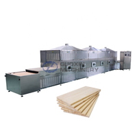 Sécheur à micro-ondes à tunnel industriel pour bois, machine de stérilisation, four à micro-ondes, machine de séchage du bois