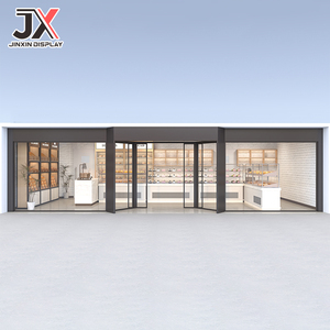 Vitrina de Exhibición LED de Diseño Personalizado de Lujo para Panadería, <span class=keywords><strong>Mueble</strong></span> de Alta Gama para Exhibición de Pasteles, Postres y Pan - Product Image 5