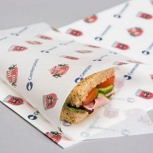 Papel de Envolver Ecológico Resistente al Aceite con Logotipo Personalizado para Rollitos Primavera, Samosas, Burritos y Comida Rápida - Product Image 4