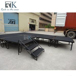 Étape se pliante d'événement extérieur d'installation facile d'étape de plate-forme du mobile 6ft * 8ft - Product Image 1