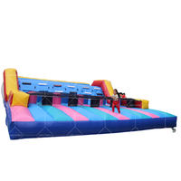 Parcours d'obstacles gonflable en PVC de haute qualité avec toboggan Dragon, expérience de château gonflable idéale