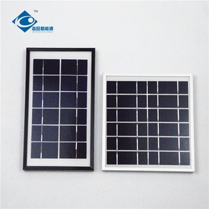 6V 4W aluminum frame high efficiency solar panel for solar panel battery charger ZW-4W-6V-1 high efficiency trina solar panel - Product Image 5