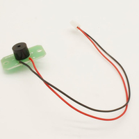 Kabel Harness Modul PCB Buzzer Aktif, Kabel Konektor Plastik Putih 2Pin untuk AC, Papan Alarm Peralatan Rumah Tangga