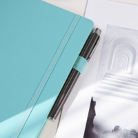 2026 A5 personalizado 96 páginas espiral planificador PU Tapa dura Agenda Cahiers diario cuaderno banda elástica pluma bucle organizador tipo