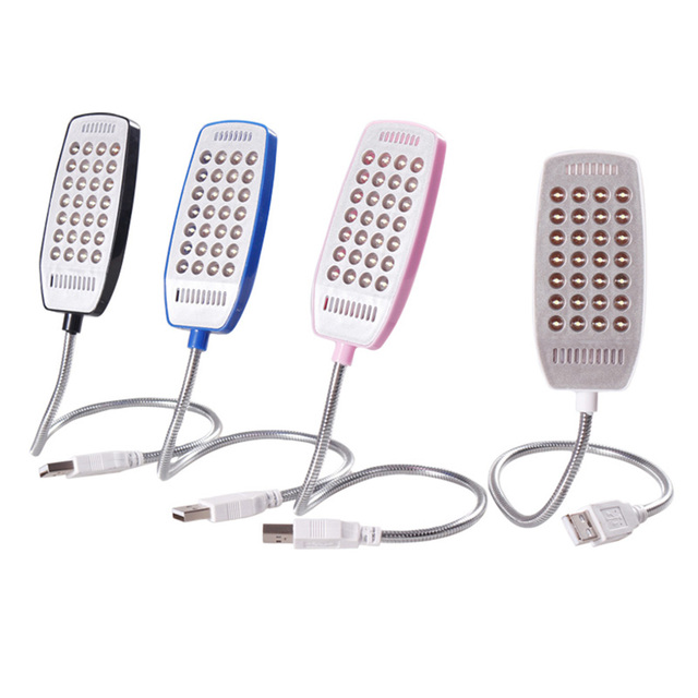 28LED USB Light Reading Lamp Led Book Light Ultra Bright Flexible for Laptop Notebook PC Computer Luminaria