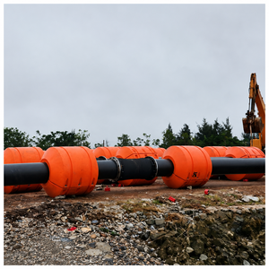 Tuyau de dragage marin robuste certifié ISO, résistant à l'abrasion et à la pression, renforcé en spirale d'acier, pour ports et zones offshore - Product Image 6