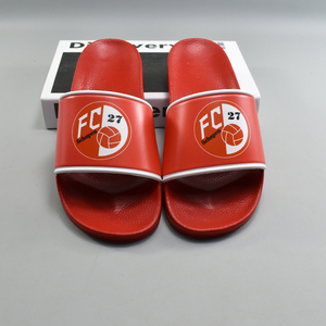 Sandales de créateur de luxe <span class=keywords><strong>pantoufles</strong></span> personnalisées Sandales de toboggan violettes avec logo <span class=keywords><strong>Pantoufles</strong></span> de toboggan de grande taille pour <span class=keywords><strong>pieds</strong></span> <span class=keywords><strong>larges</strong></span> Marque de mode - Product Image 4