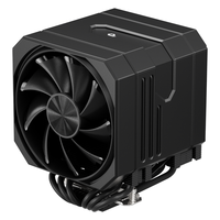Pendingin CPU Radiator PC UpHere 120mm 100% Kompatibel RAM, Kipas Pendingin Udara dengan 6 Heatpipe, Kipas Pendingin CPU untuk Intel 1700 1151 AM5 AM4