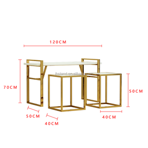 Mesas de anidación de nuevo diseño, estantes de exhibición de ropa, estante de exhibición de tienda de ropa con <span class=keywords><strong>precio</strong></span> de fábrica - Product Image 4