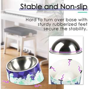 Comedero Inclinado para Mascotas Super Design de 0.5 Tazas Antideslizante para Perros y Gatos - Product Image 2