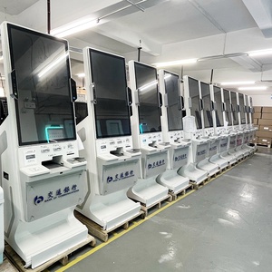 21.5 Inch Multi-Touch HD Screen Self-Ordering Kiosk Restaurants Wall-Mounted Floor Standing Receipt <b>Printer</b>-Factory Low Price - Product Image 4