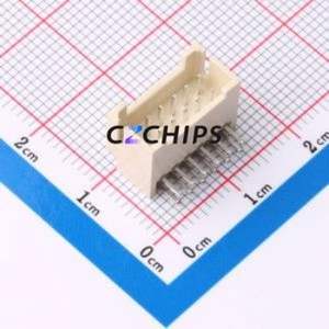 WAFER-PHB2.0-2*6PWZ Wire-to-Board Pin Header Bent Lead Through Hole,P=2mm Connector 2x6P 2mm Right Angle Insert PHB - Product Image 1