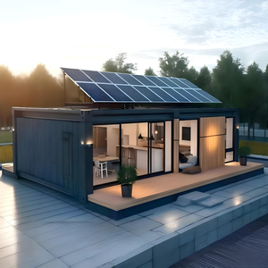 Maison conteneur solaire prête à l'emploi, pliable et modulaire, système d'énergie solaire pour les développeurs immobiliers et les concessionnaires - Product Image 1