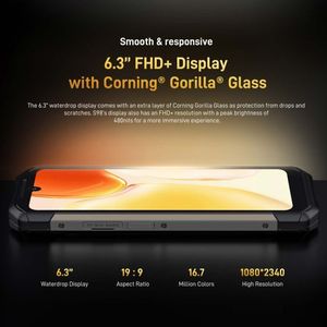 Téléphone robuste <span class=keywords><strong>Doogee</strong></span> <span class=keywords><strong>S98</strong></span> Dual <span class=keywords><strong>5G</strong></span> 256 Go, mobile Android pas cher, étanche, processeur octa-core - Product Image 6